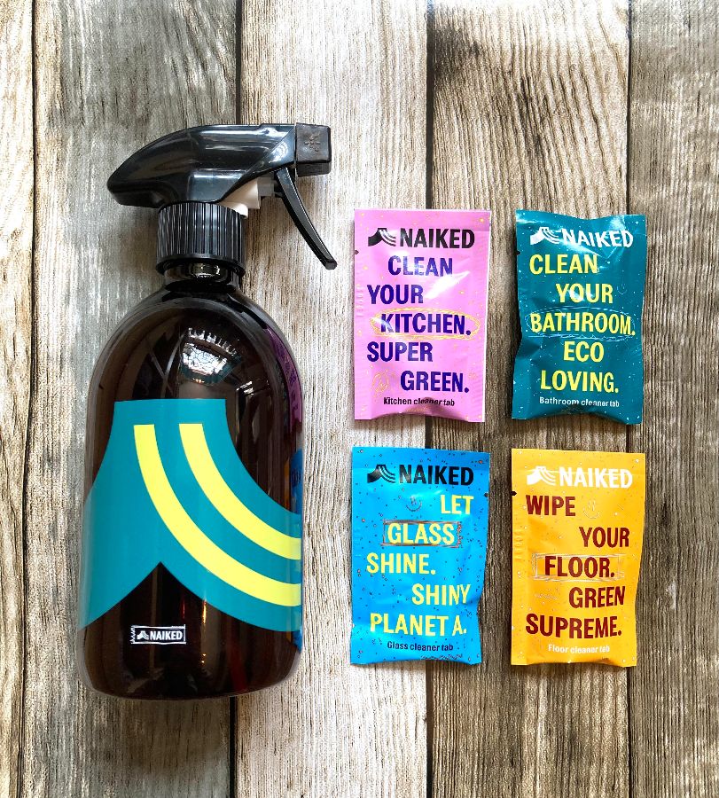 Naiked Cleaning Products Vegan Plastic Free